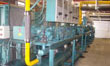 Instalação tripla de compressores de parafuso