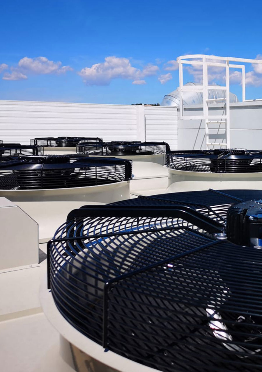 Refrigeração a CO2 para áreas comerciais e industriais